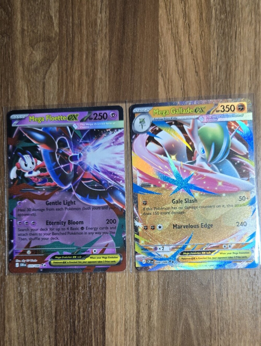 Pokémon Cards - Chaos Rising Ex's X2